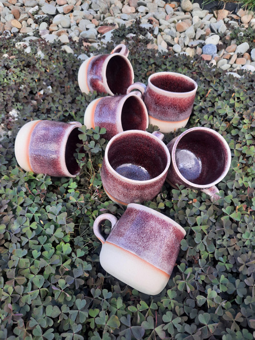 Purpurové hrnky — foto 4