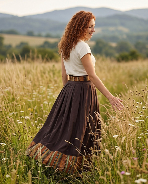 Lněná s bordurou — foto 4