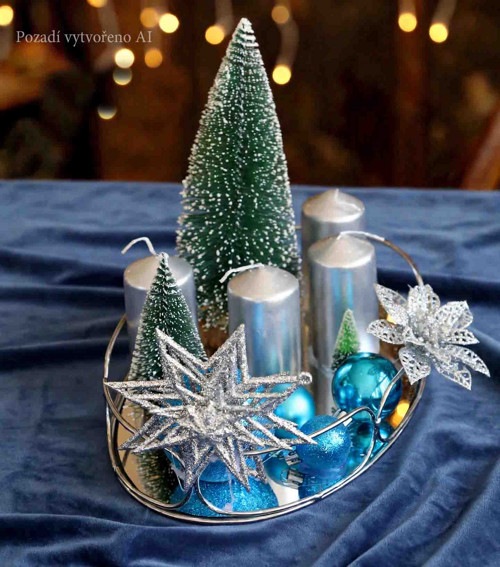 Adventní zrcadlový tác — foto 2