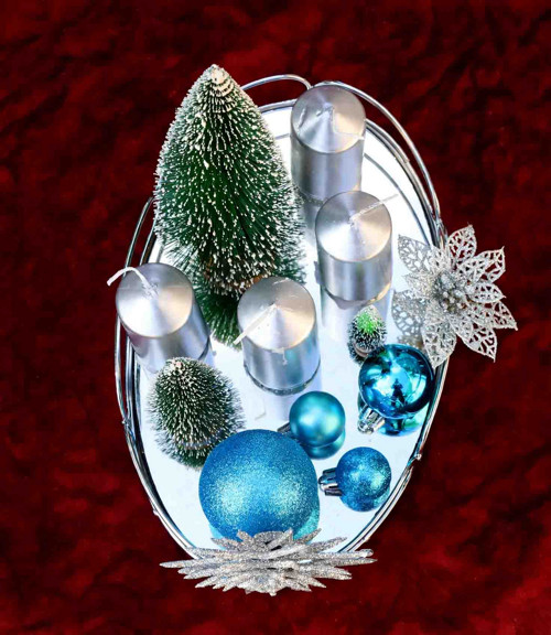 Adventní zrcadlový tác — foto 3