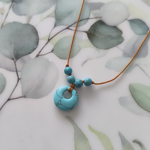 Náhrdelník s tyrkenitem — foto 2