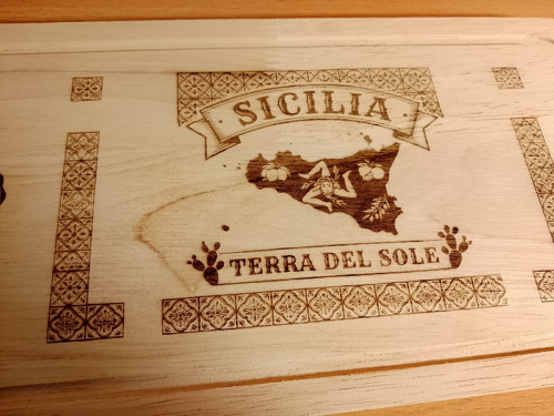 Dřevěné servírovací prkénko Sicilia — foto 3