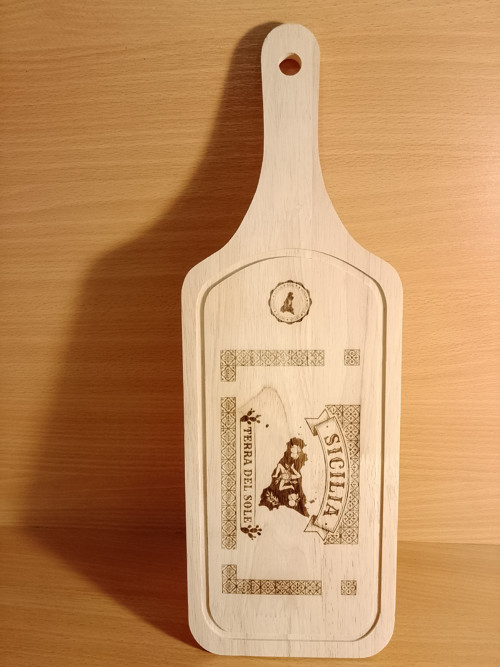 Dřevěné servírovací prkénko Sicilia — foto 4