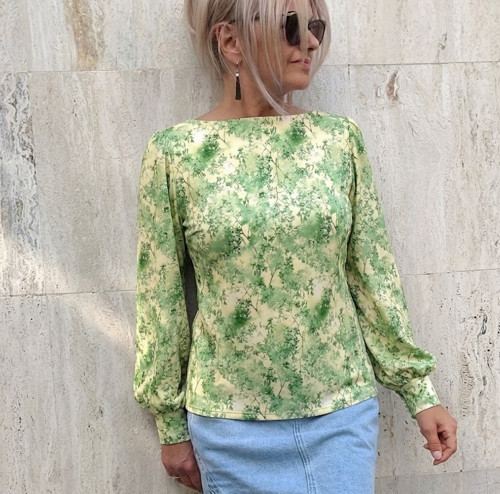 Elegantní tričko- halenka — foto 2