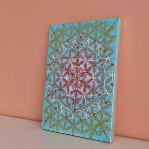 Mandala -" IGNIS" (18x24cm) — foto 5