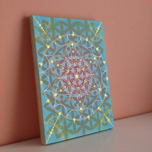 Mandala -" IGNIS" (18x24cm) — foto 4