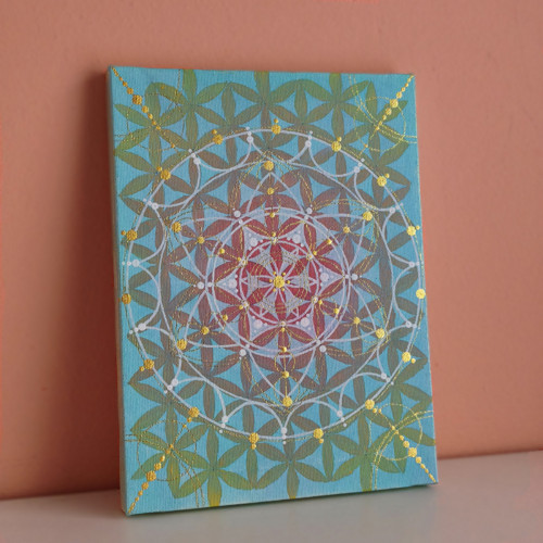 Mandala -" IGNIS" (18x24cm) — foto 3