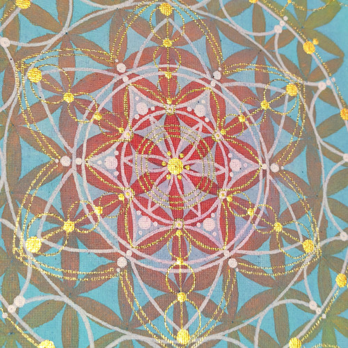 Mandala -" IGNIS" (18x24cm) — foto 2