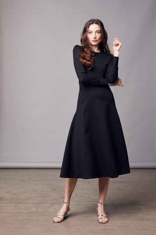 Podzimní Šaty Eva Černé — foto 3