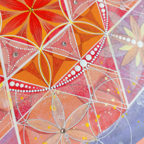 Mandala - "EX INTIMO"(30x30cm) — foto 3
