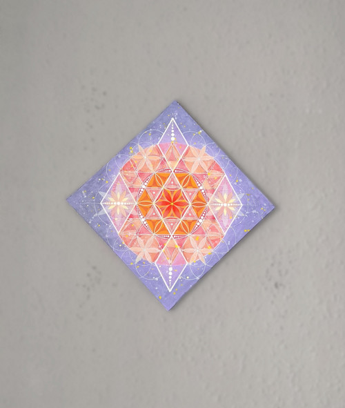 Mandala - "EX INTIMO"(30x30cm) — foto 6