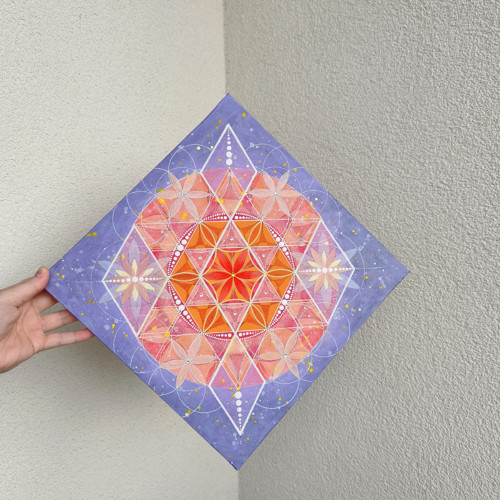 Mandala - "EX INTIMO"(30x30cm) — foto 4