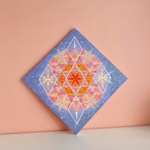 Mandala - "EX INTIMO"(30x30cm) — foto 2