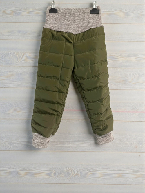 Oteplováky khaki prošev - 92,98 — foto 2