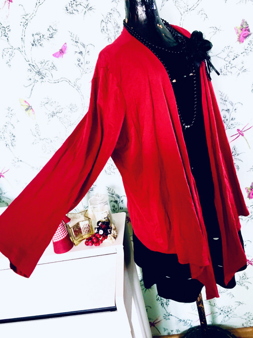 Kardigan red chic — foto 3