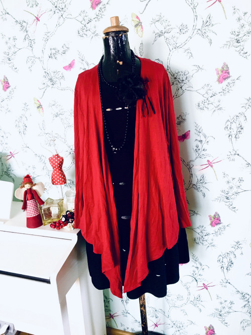 Kardigan red chic — foto 5