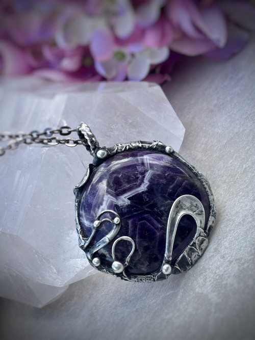 Amulet ametystový (C24) — foto 3