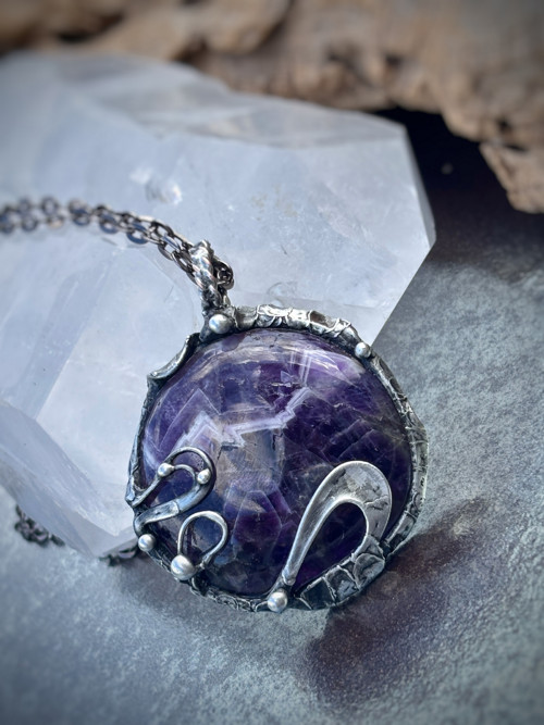 Amulet ametystový (C24) — foto 5