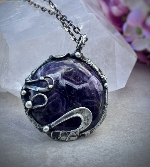 Amulet ametystový (C24) — foto 6