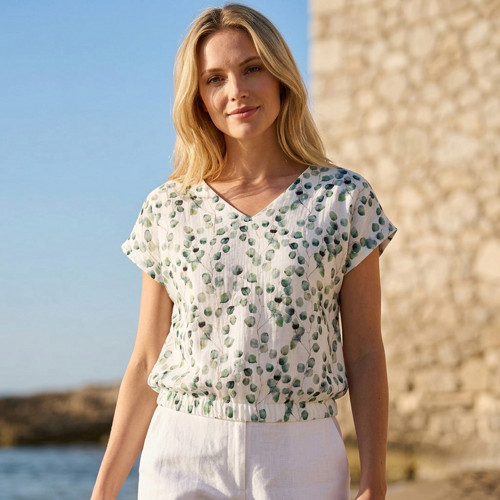 Mušelínová halenka BIO — foto 4