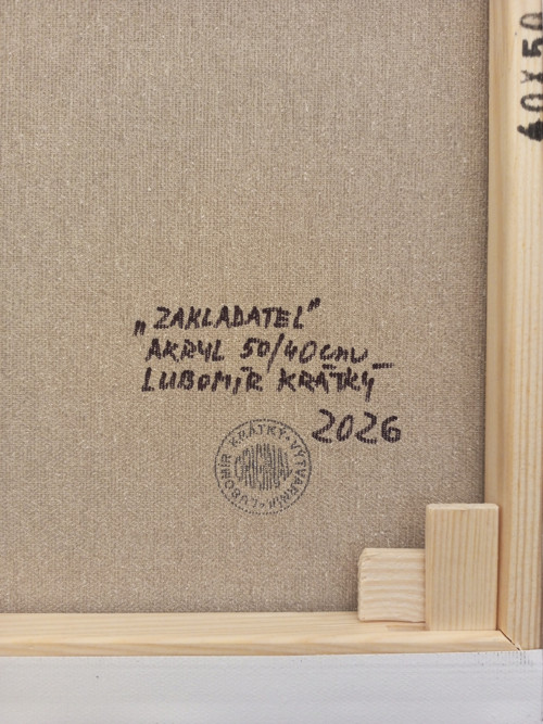 ZAKLADATEL, akryl, plátno — foto 5