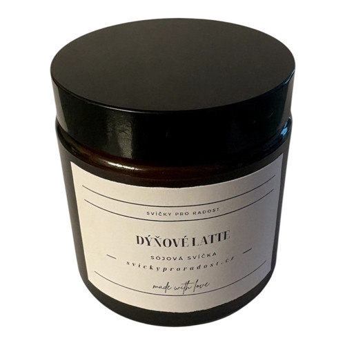 Sojová svíčka - Dýňové latte 120ml — foto 2