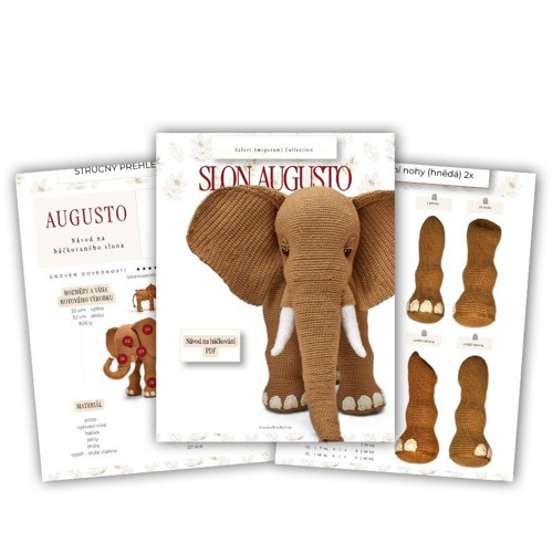 Návod: Slon Augusto — foto 2