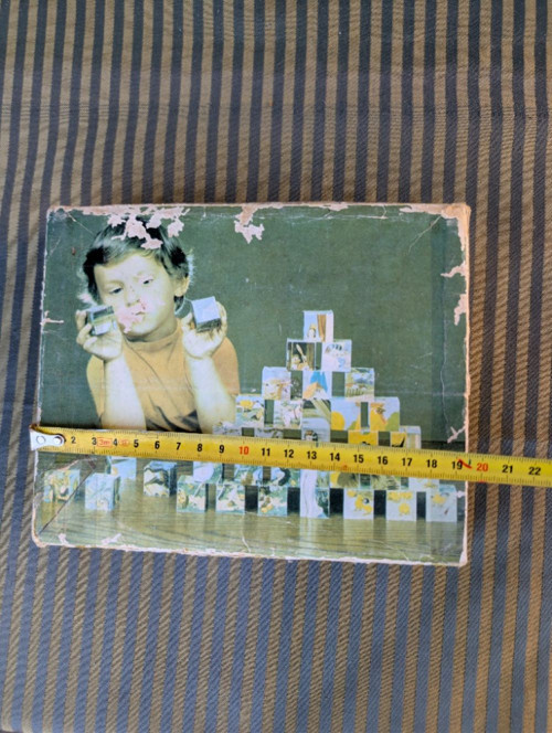Retro dřevěné kostky, Tofa. — foto 5