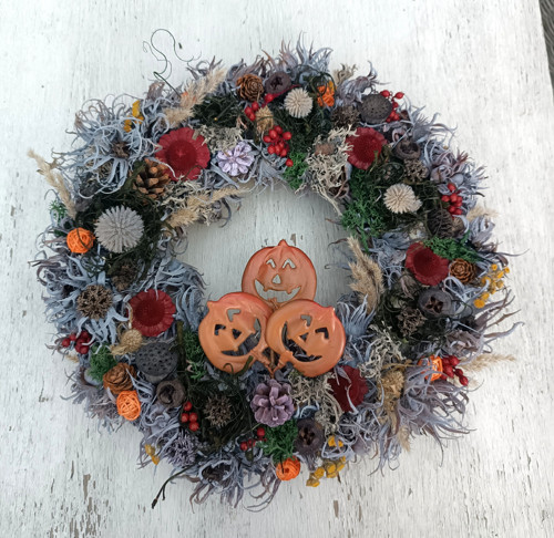 Halloweenský věnec II. — foto 2