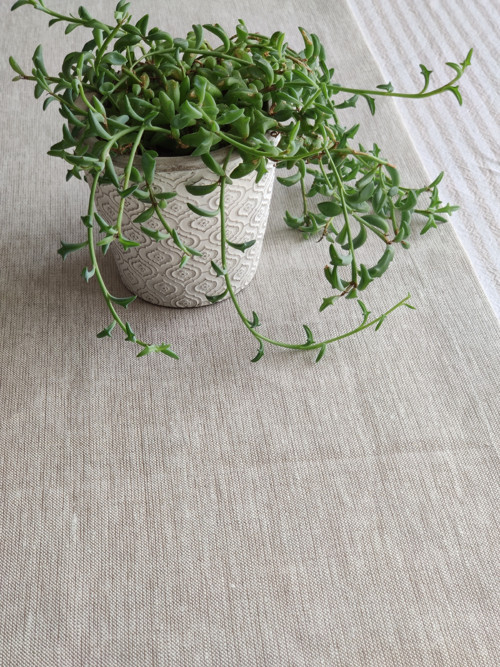 Lněný ubrus - silný materiál — foto 2