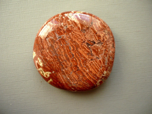 Placka - jaspis brekcie 44 mm, č.407f — foto 2