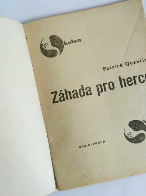 Edice Kobra - Záhada pro herce Patrick Quentin — foto 4