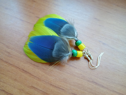 Náušnice... Citrusová svěžest — foto 3