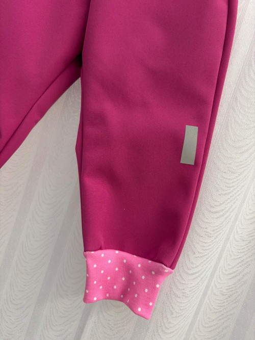 Dětské softshellové kalhoty pink — foto 3