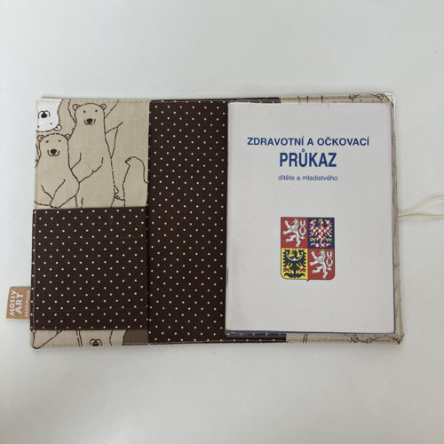 Obal na očkovací průkaz - medvědí — foto 4