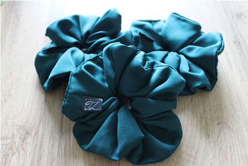 Saténová scrunchie — foto 6