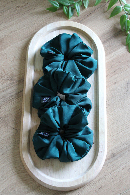 Saténová scrunchie — foto 3