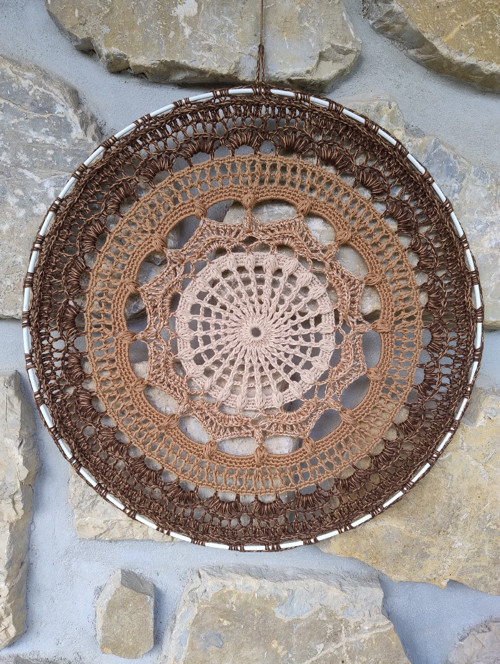 Háčkovaná mandala — foto 4