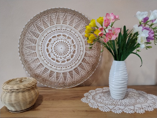 Háčkovaná mandala — foto 4