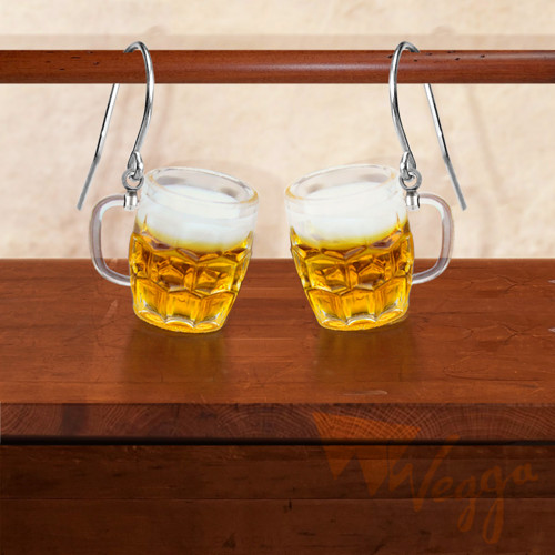Oktoberfest náušnice OCEL 1 pár — foto 2