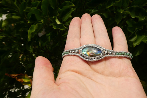 Náramek Labradorite silver — foto 2