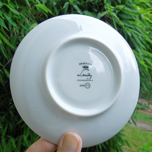 Retro porcelánový kávový servis — foto 5