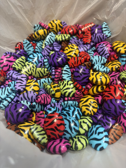Korálky ZEBRY mix 450g — foto 2