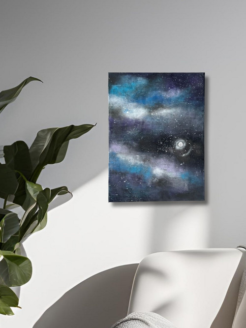 Obraz: Noční obloha 40x30 cm — foto 2