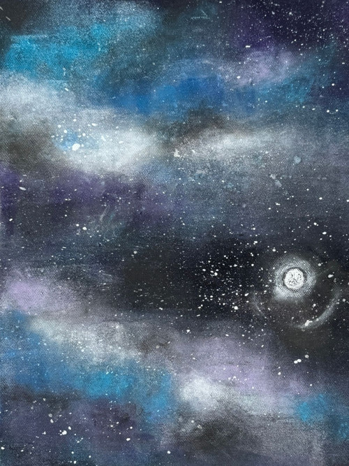Obraz: Noční obloha 40x30 cm — foto 4