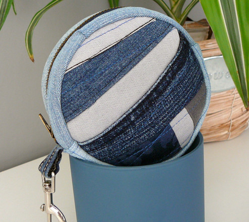 Denim taštička. — foto 2