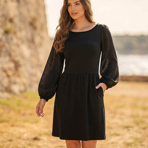 Šaty Luna Black — foto 3
