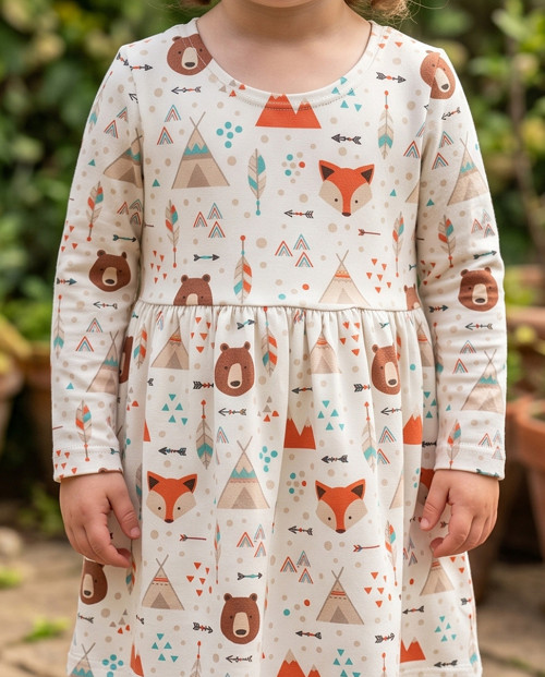 Dívčí šaty Tepee and Bears — foto 3