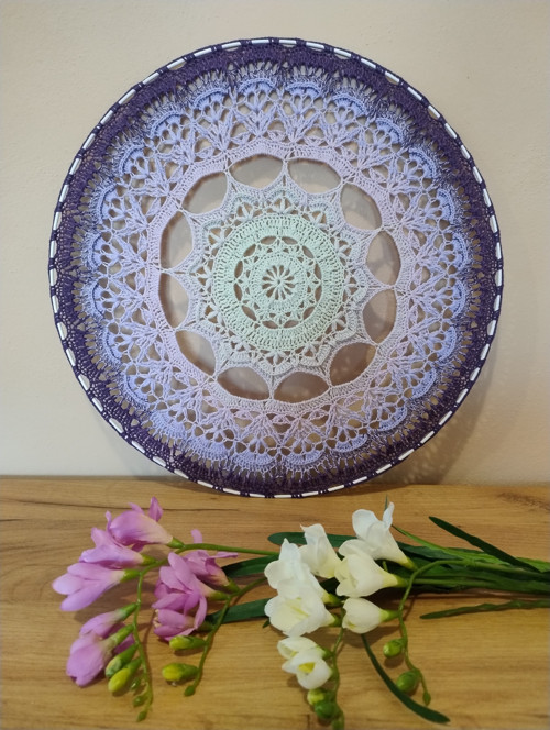 Háčkovaná mandala — foto 4