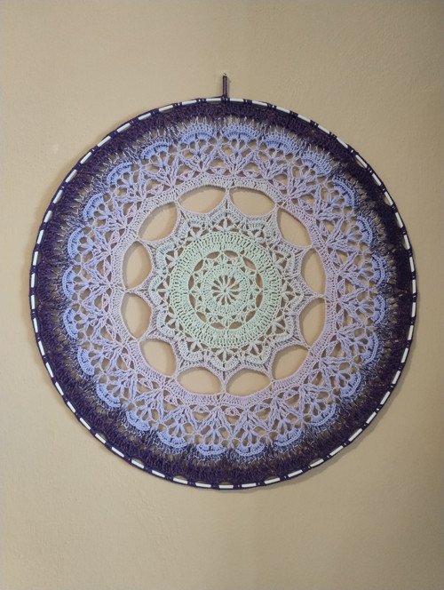 Háčkovaná mandala — foto 6